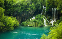 Хорватия, Сroatia, национальный парк, плитвицкие озера, водопад, красо