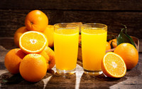 напитки, сок, цитрусы, апельсины